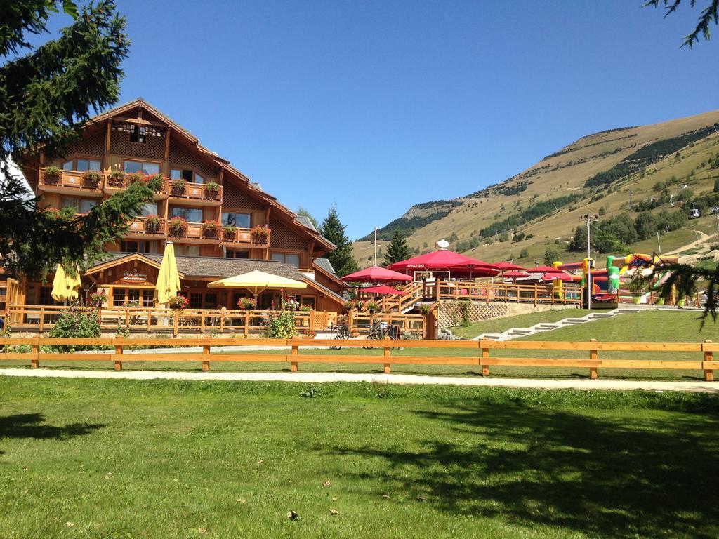 Hotel Cote Brune Les Deux Alpes Exterior foto