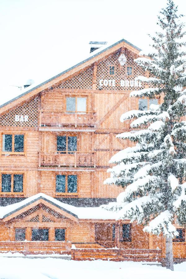 Hotel Cote Brune Les Deux Alpes Exterior foto