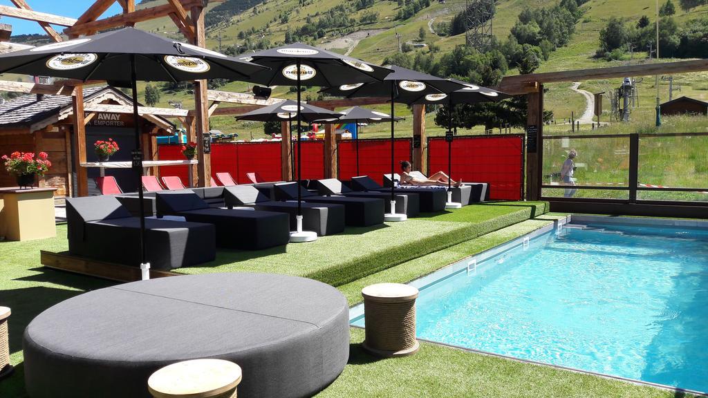 Hotel Cote Brune Les Deux Alpes Exterior foto